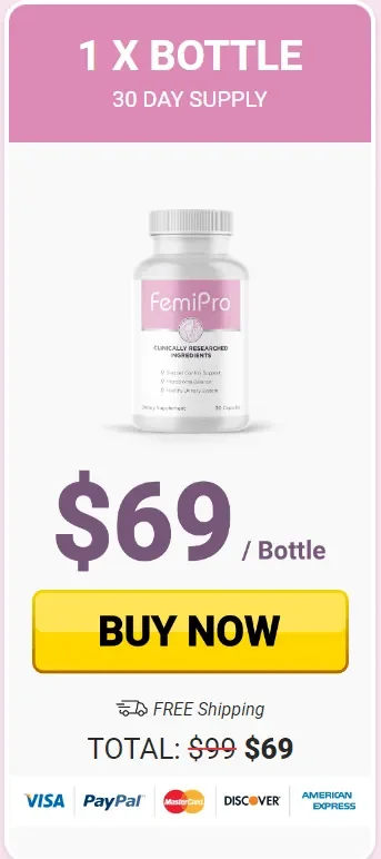 FemiPro 1 bottle price